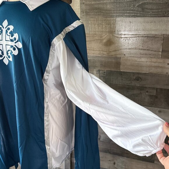 NWT! Men's California Costumes Musketeer XLarge swashbuckler swordsman Halloween - Picture 3 of 10